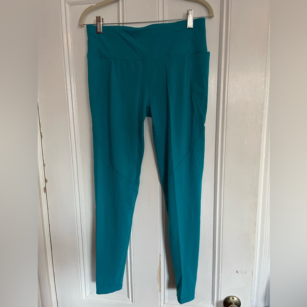 Turquoise Sweaty Betty Power leggings size Large